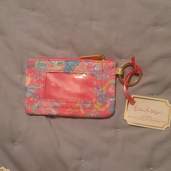 Lilly Pulitzer ID Case "Shell me Something Good" - Picture 2 of 3